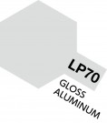 LP-70 Gloss Aluminium Mini 10ml Tamiya Akrylmaling thumbnail