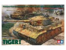 TIGER I W/ ACE COMMANDER AND CREW 1/35 Tanks Skala Byggesett thumbnail