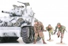 M4A3 SHERMAN 105MM HOWITZER Tanks Skala Byggesett thumbnail