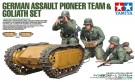 GERMAN ASSAULT PIONEER TEAM 1/35 Tanks Skala Byggesett thumbnail