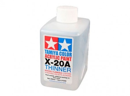 X-20A Tamiya Lacquer Thinner 250ml