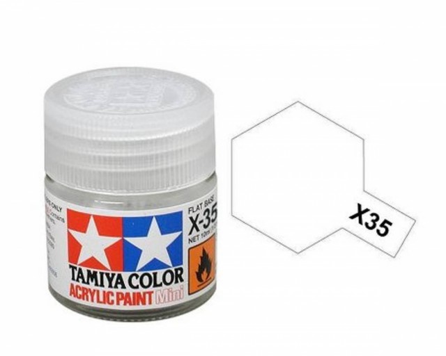 X-35 Clear Semi Gloss Mini 10ml Tamiya Akrylmaling