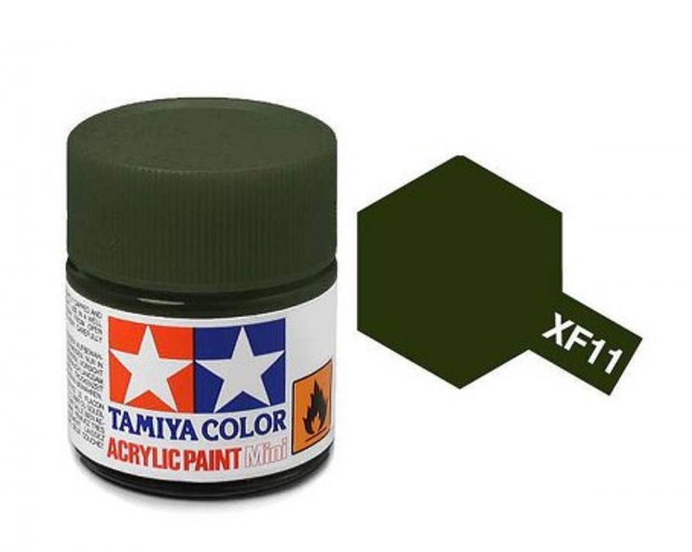 Tamiya akrylmaling. Modell XF-11 J.N. Green Mini 10ml