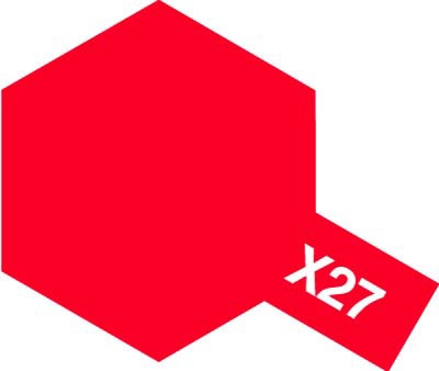 X-27 Clear Red