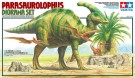 Parasaurolophus byggesett med dioramabase – detaljert dinosaurmodell med Nyctosaurus 1/35 thumbnail