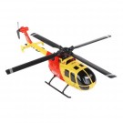 TWISTER BO-105 SCALE HELI W.COPILOT-6AX ALT HOLD GYRO RED-YE Radiostyrt Helikopter thumbnail